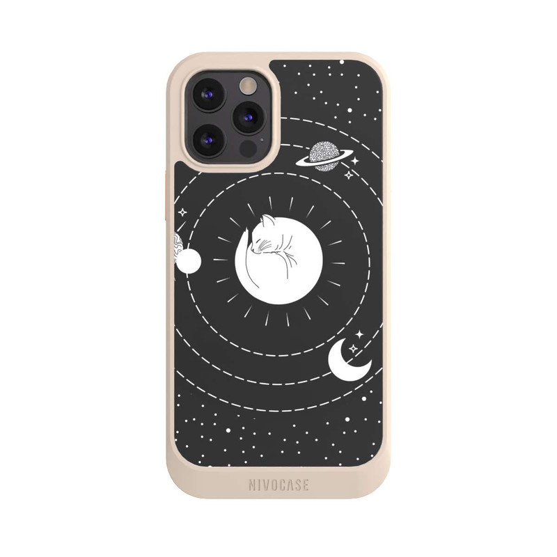 iPhone 12 Pro NIVOcore Katze und Mond