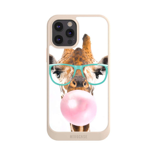 Apple iPhone 12 Pro NIVOcore Giraffe mit Kaugummi
