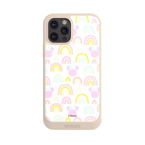 Apple iPhone 12 Pro NIVOcore Minnie Regenbogen Muster