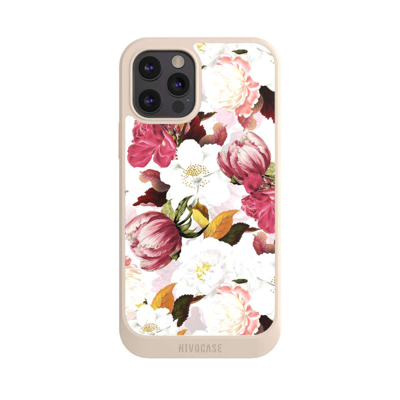 iPhone 12 Pro NIVOcore Leichte mädchenhafte Blumen
