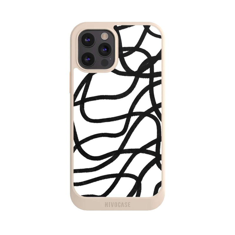 iPhone 12 Pro NIVOcore Schwarze Linien