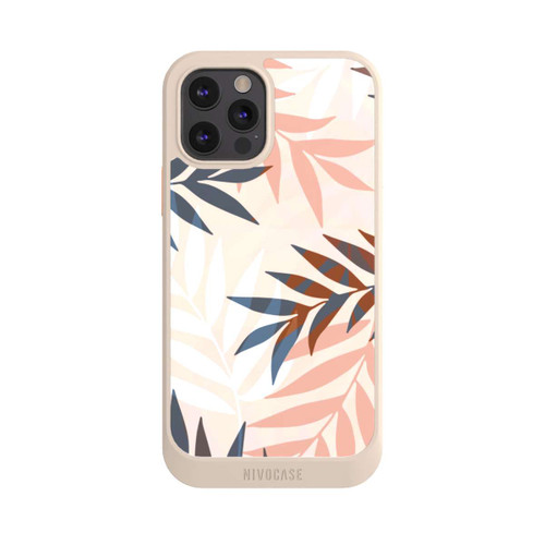 Apple iPhone 12 Pro NIVOcore Pastell Palmen Thema