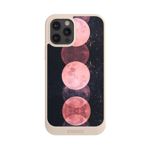 Apple iPhone 12 Pro NIVOcore Rosa Mondphasen