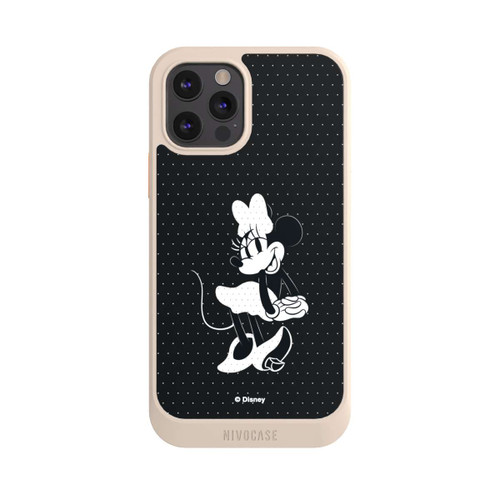 Apple iPhone 12 Pro NIVOcore Minnie Frech Schwarz