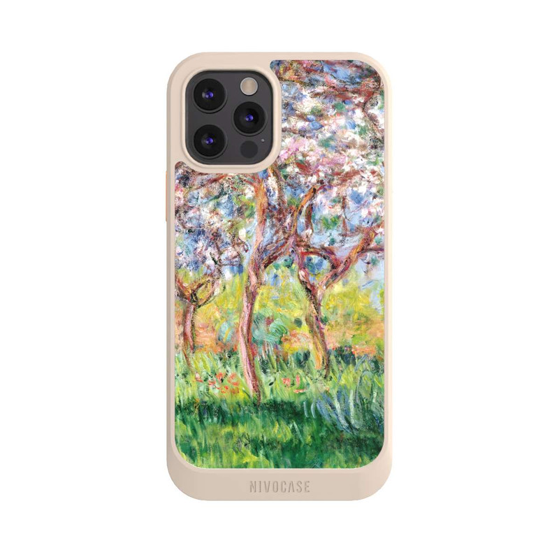 iPhone 12 Pro NIVOcore Der Printemps in Giverny von Claude Monet