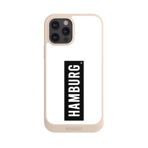 Apple iPhone 12 Pro NIVOcore HSV Hamburg Schwarz Weiss