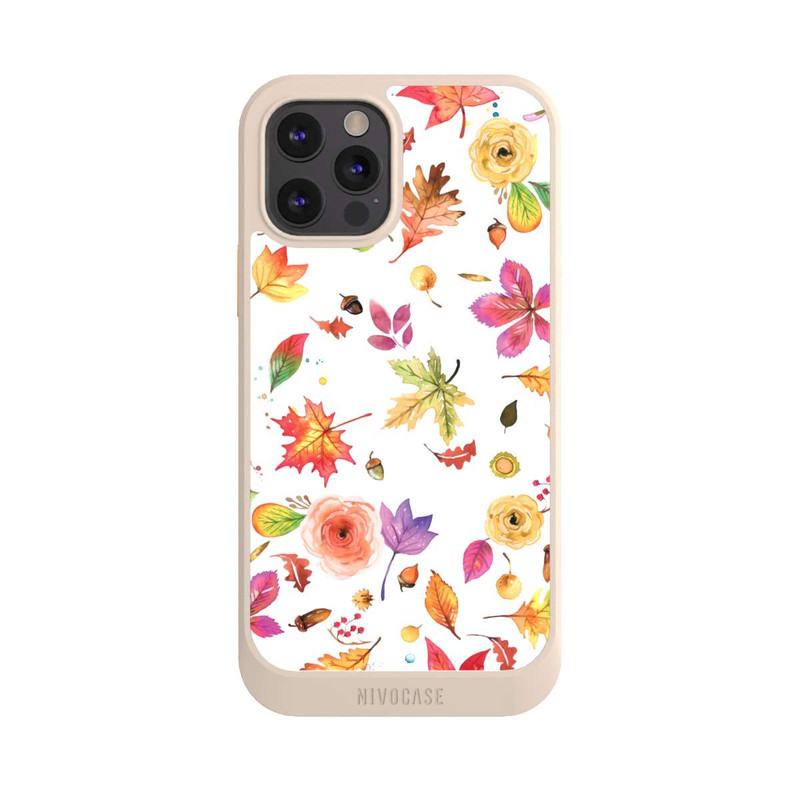 iPhone 12 Pro NIVOcore Autumn Flowers Leaves