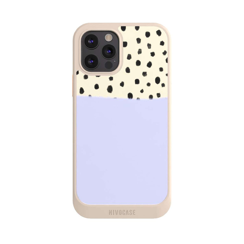 iPhone 12 Pro NIVOcore Tupfen Boho Pastell