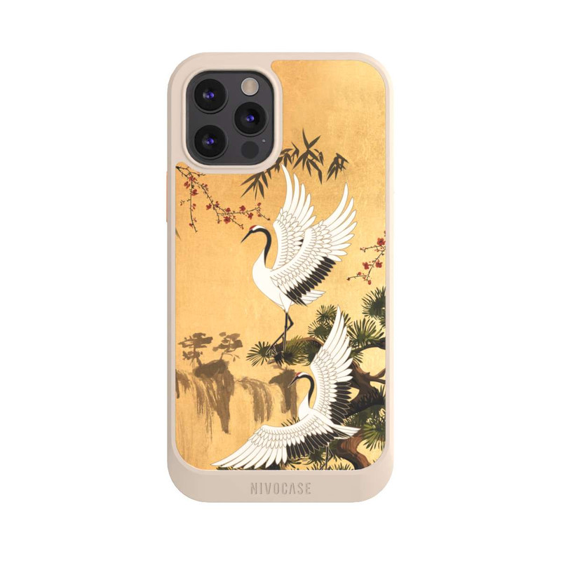 iPhone 12 Pro NIVOcore Kraniche Gold Japan 2