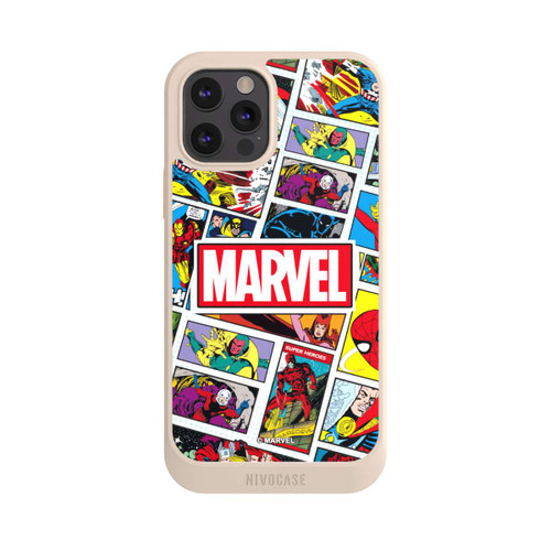 Apple iPhone 12 Pro NIVOcore Marvel Comic Pattern