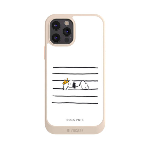 Apple iPhone 12 Pro NIVOcore Snoopy Woodstock Streifen