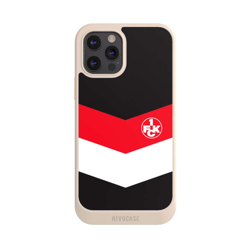 iPhone 12 Pro NIVOcore 1.FCK Blockstreifen Design