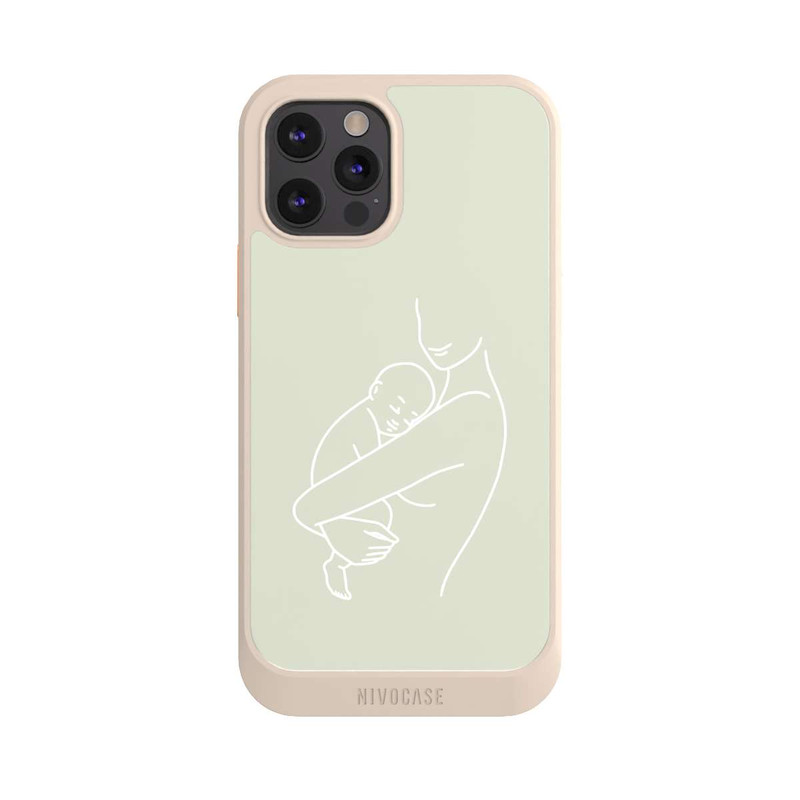 iPhone 12 Pro NIVOcore Line Art Familie 3