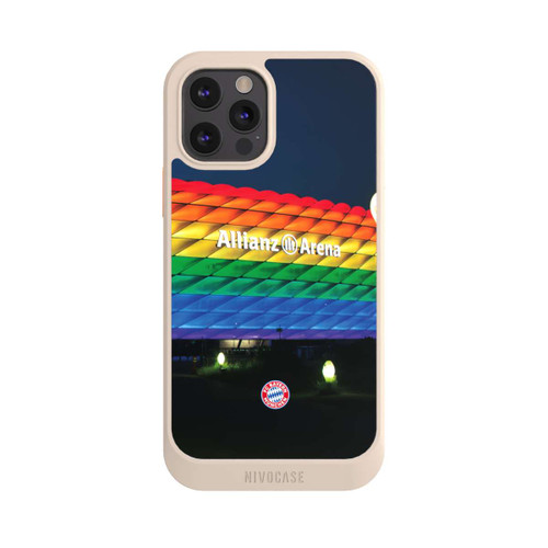 Apple iPhone 12 Pro NIVOcore Allianz Arena Regenbogen