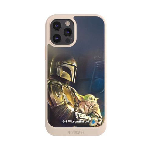 Apple iPhone 12 Pro NIVOcore Mandalorianer und Grogu im Schiff