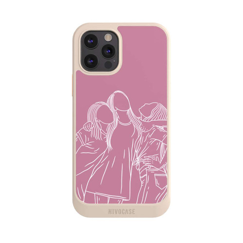 Apple iPhone 12 Pro NIVOcore Freundinnen Line Art