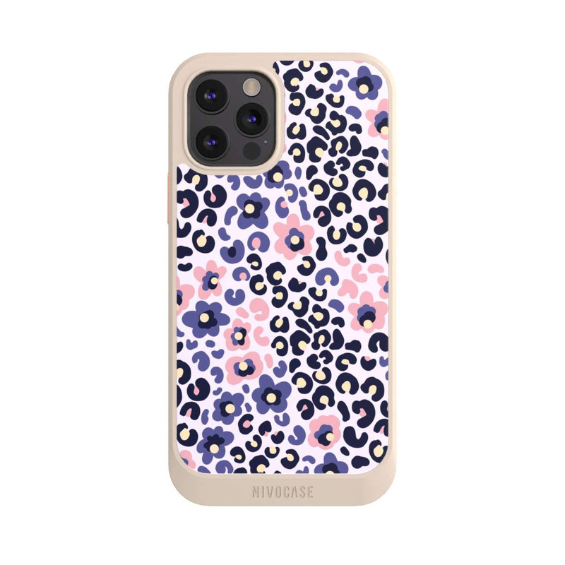 iPhone 12 Pro NIVOcore Tierfell mit Blumen 1