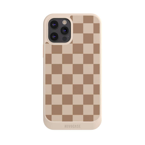 Apple iPhone 12 Pro NIVOcore Braun Karo