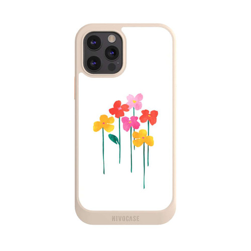 Apple iPhone 12 Pro NIVOcore Kleine glückliche Blumen