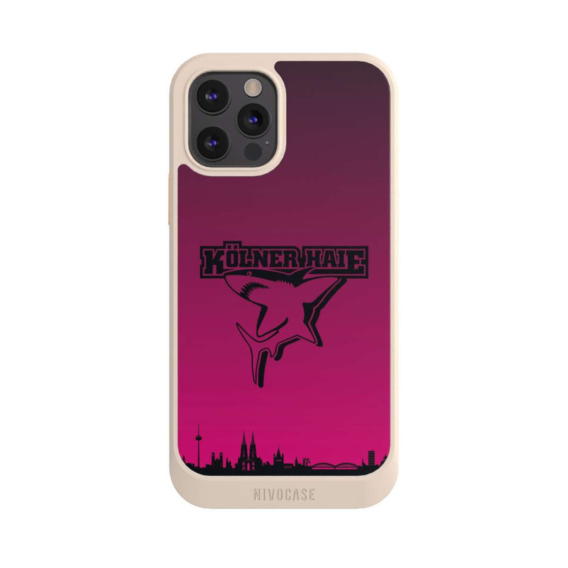 iPhone 12 Pro NIVOcore Kölner Haie Skyline Pink