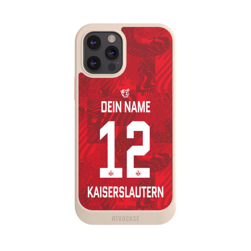 Apple iPhone 12 Pro NIVOcore 1. FCK Trikot Personalisierbar