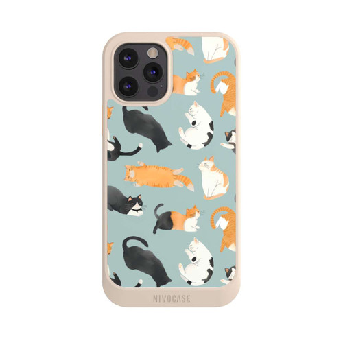 Apple iPhone 12 Pro NIVOcore Cats Pattern