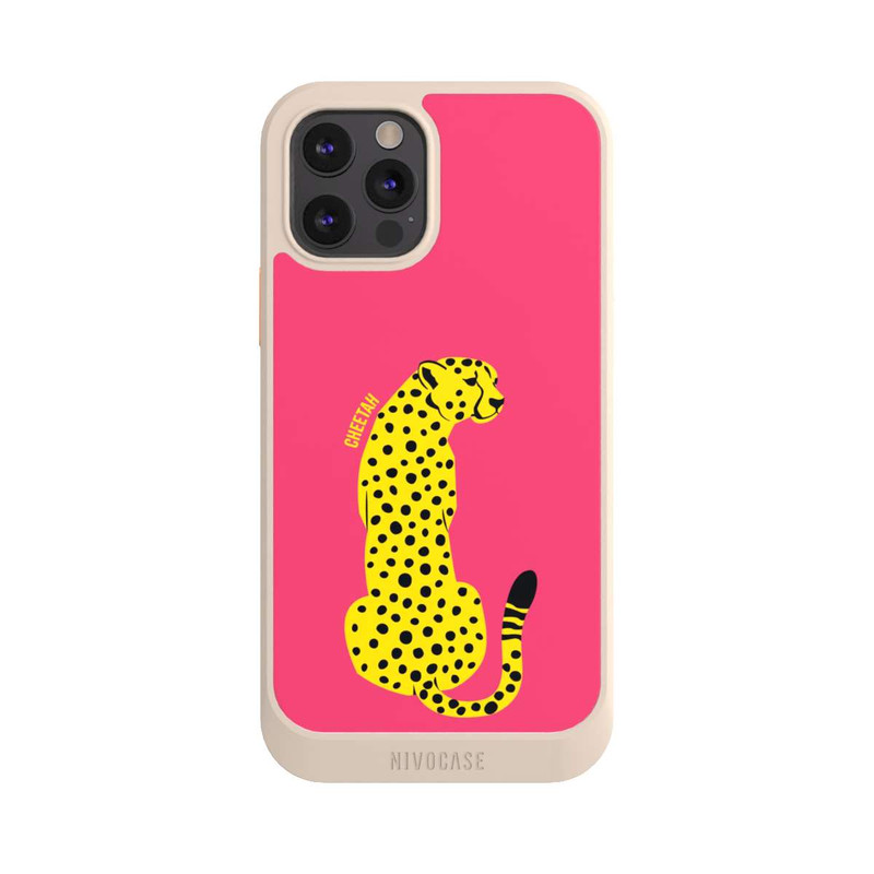 iPhone 12 Pro NIVOcore Colourful Yellow Cat