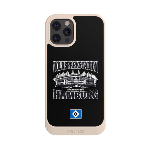 Apple iPhone 12 Pro NIVOcore HSV Volksparkstadion Schwarz