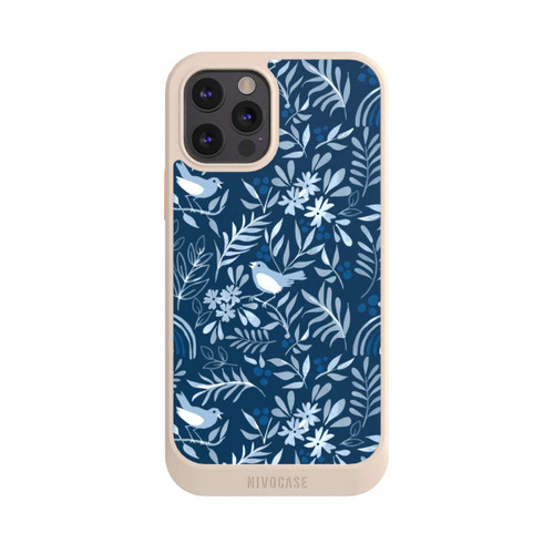 Apple iPhone 12 Pro NIVOcore Classic Blue Pattern