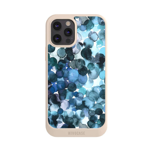 Apple iPhone 12 Pro NIVOcore Blätterzauber Blau