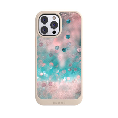 Apple iPhone 13 Pro Max NIVOcore Türkis-glamouröser Glitzerlook