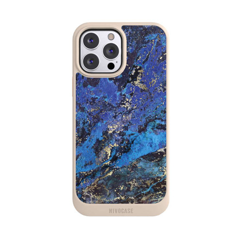 Apple iPhone 13 Pro Max NIVOcore Lapislazuli blau und gold