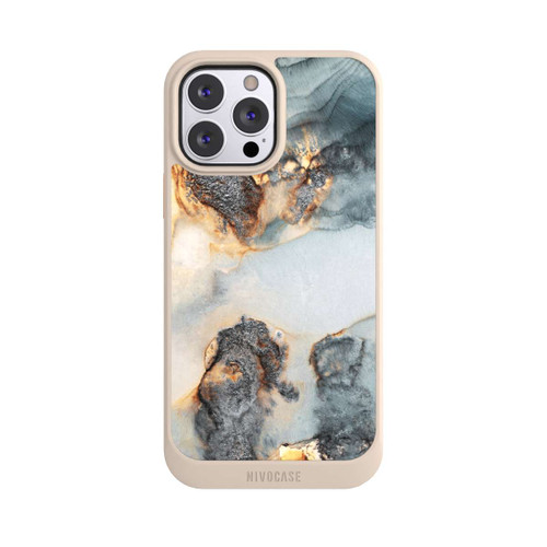 Apple iPhone 13 Pro Max NIVOcore Flutwellen Golddruck