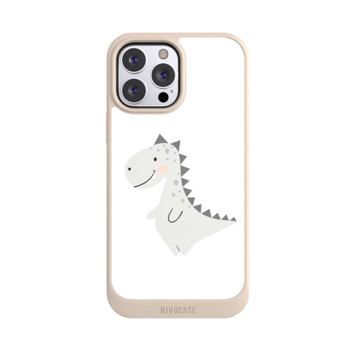 Apple iPhone 13 Pro Max NIVOcore Grauer Dino
