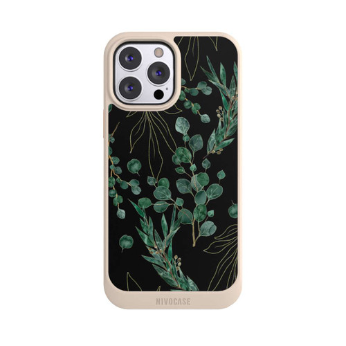 Apple iPhone 13 Pro Max NIVOcore Eukalyptusblätter schwarz