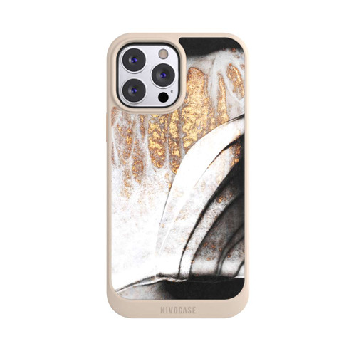 Apple iPhone 13 Pro Max NIVOcore Schwarze und goldene Adern