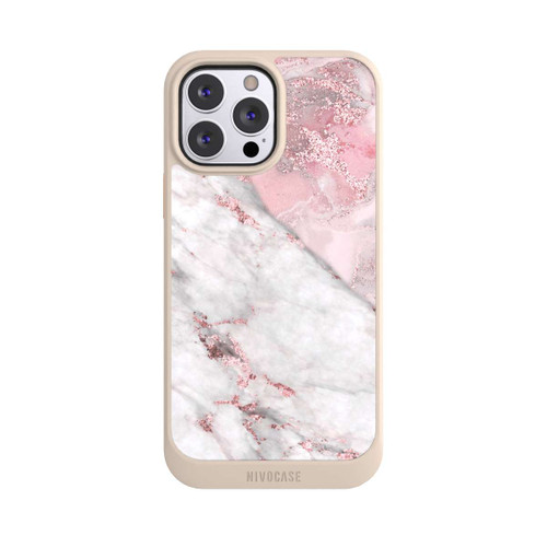 Apple iPhone 13 Pro Max NIVOcore Rosa Marmor 3