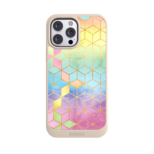 Apple iPhone 13 Pro Max NIVOcore Regenbogenwürfel