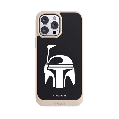 Apple iPhone 13 Pro Max NIVOcore Boba Fett Helm Schwarz