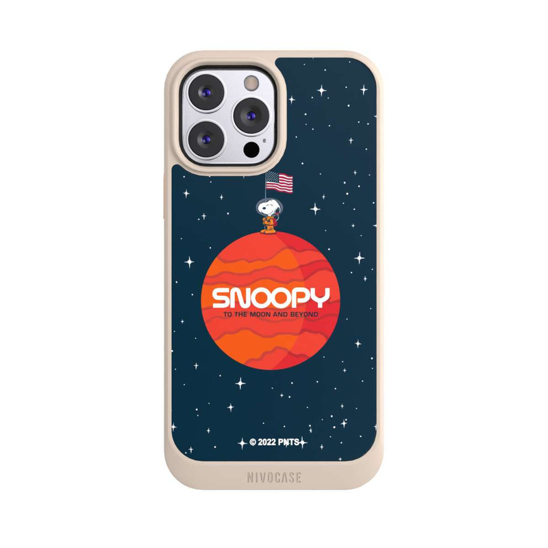 iPhone 13 Pro Max NIVOcore Snoopy Weltraumreisender Orange