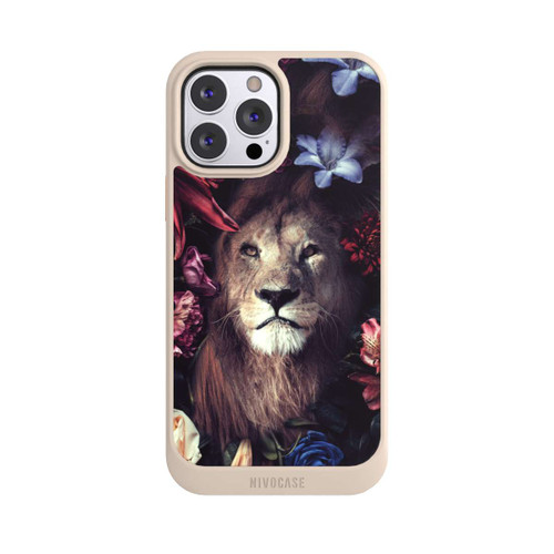 Apple iPhone 13 Pro Max NIVOcore Löwe Blumenrahmen