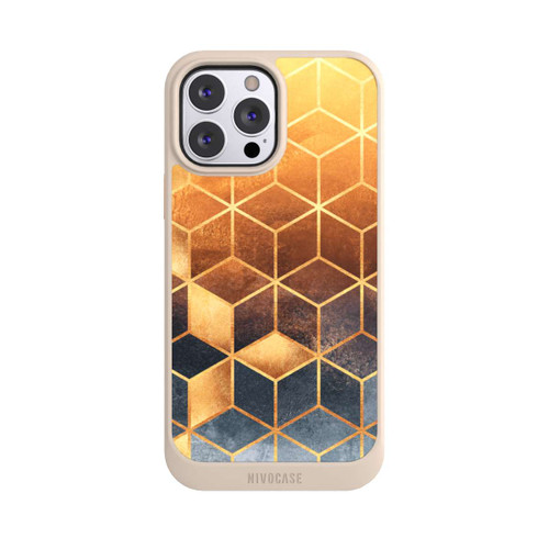 Apple iPhone 13 Pro Max NIVOcore Würfel goldener Farbverlauf