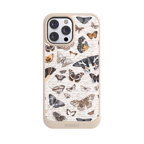 Apple iPhone 13 Pro Max NIVOcore Schmetterling Muster Boho