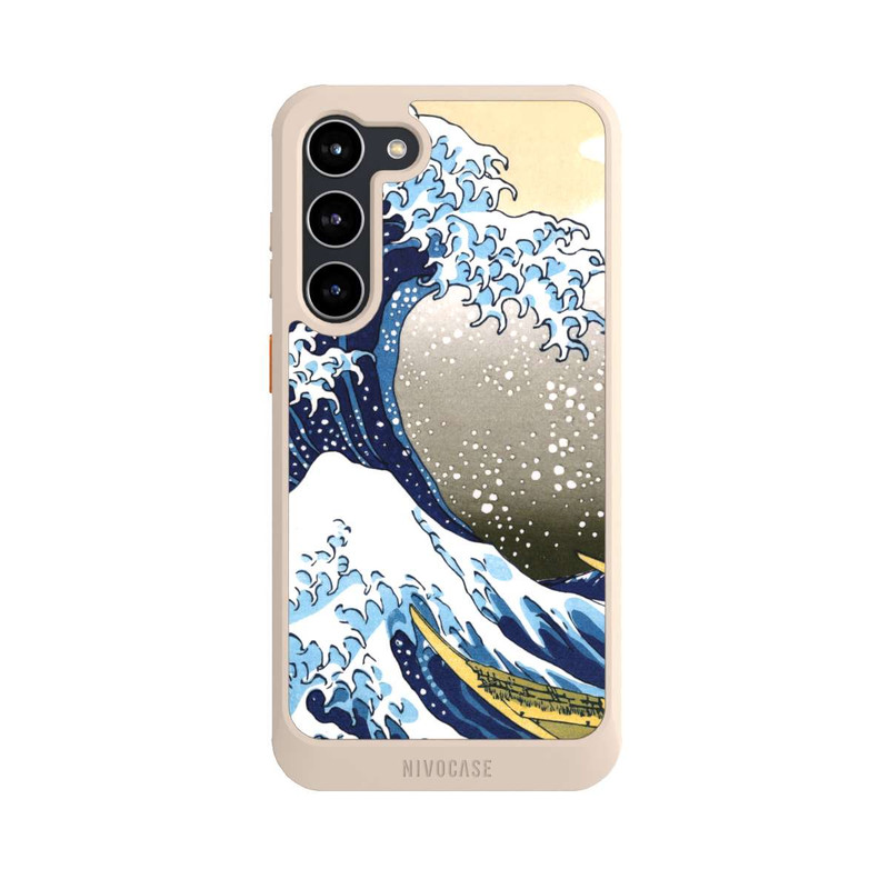 Galaxy S23 + NIVOcore Great Wave of Kanagawa / Die große Welle vor Kanagawa