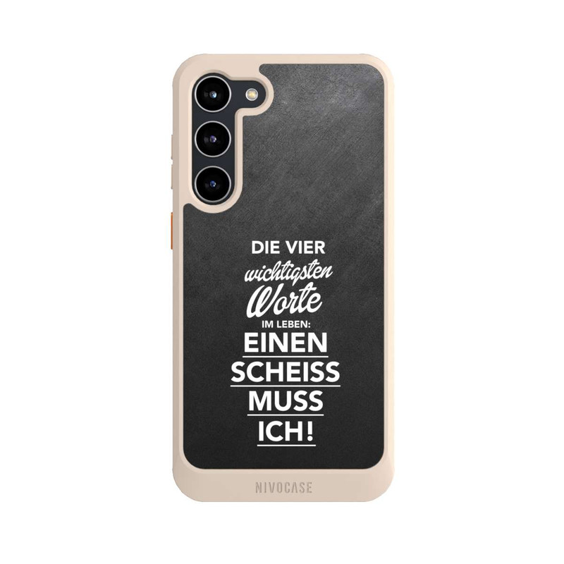 Galaxy S23 + NIVOcore Wichtige Worte