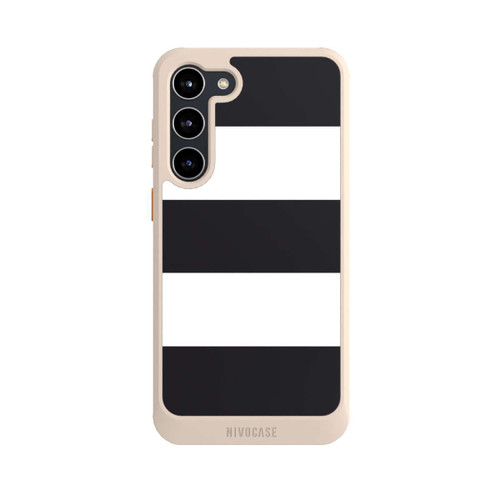 Samsung Galaxy S23+ NIVOcore Stripes - Black &amp; White