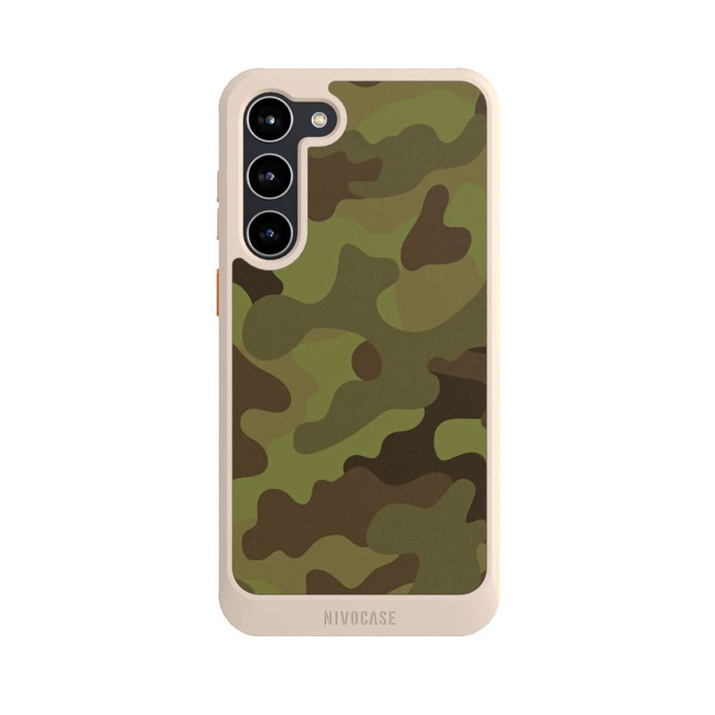 Galaxy S23 + NIVOcore Militär Denim Camo