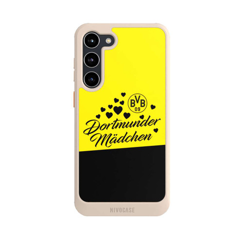 Samsung Galaxy S23+ NIVOcore BVB Dortmunder Mädel Herzen