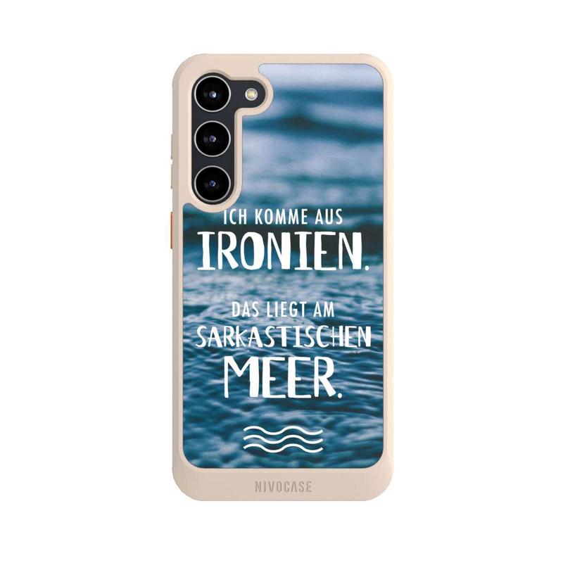 Galaxy S23 + NIVOcore Ich Komme aus Ironien