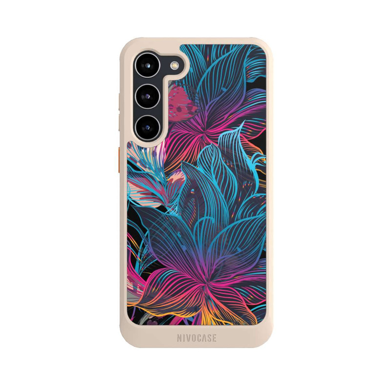 Galaxy S23 + NIVOcore Neon Flower Power